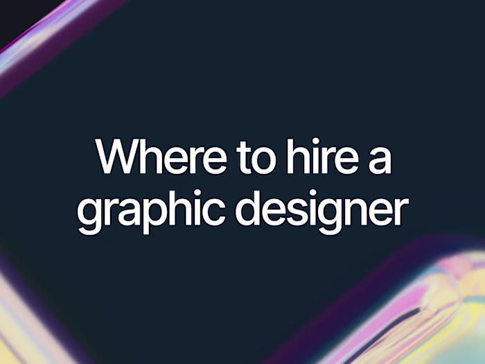 Where to Hire a Graphic Designer