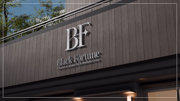 Black Fortune I Dubai Retail Brand I Brand Identity