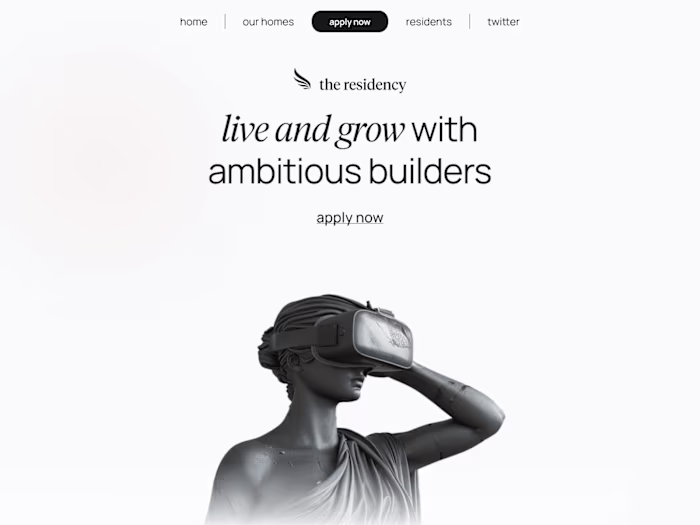 Redesigned & Developed The Residency Website