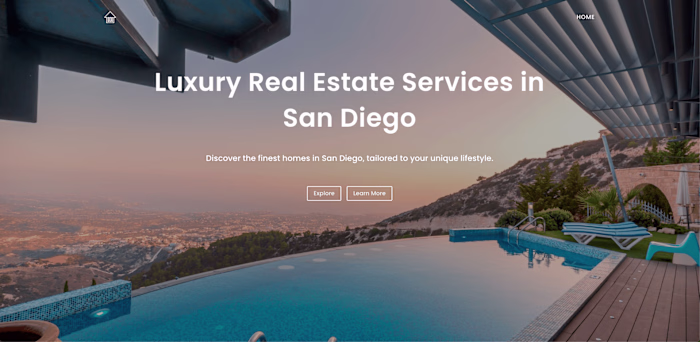 Web Design for Real Estate Agent
