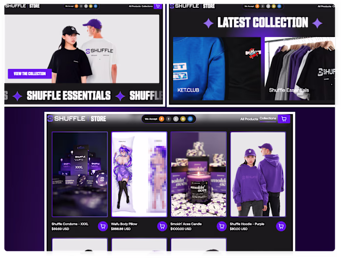 Shuffle Shopify Storefront Development