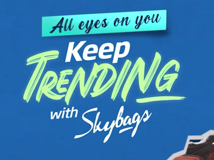 AllEyesOnYou - Keep Trending with Skybags - YouTube