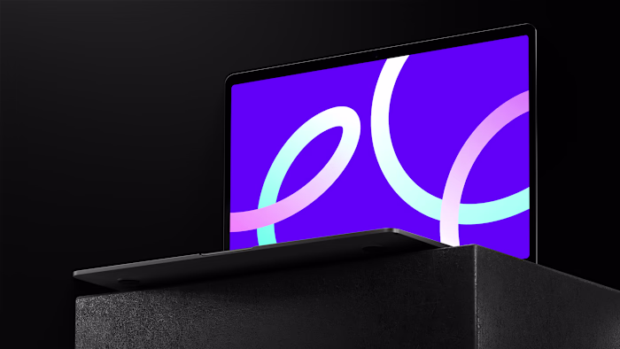 Clean contrast, bold color, and smooth gradients — exploring...