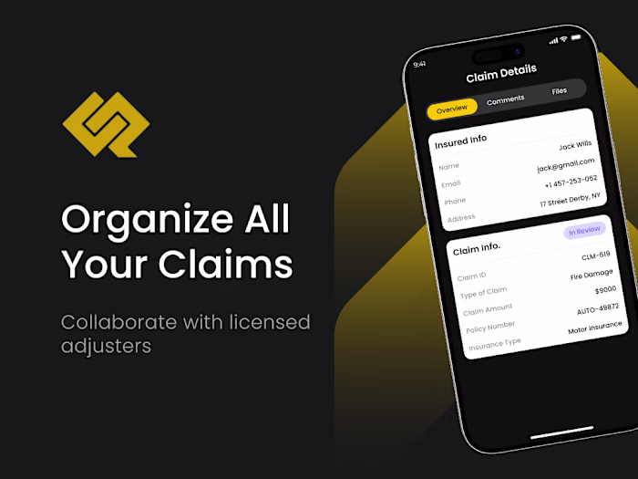 Claim Partner App for Insurance Claims
