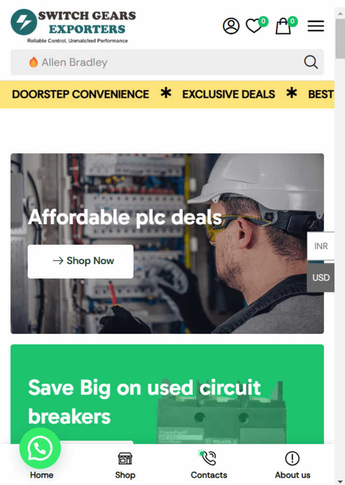 Switch Gears Exporters - Electrical Parts Online Store