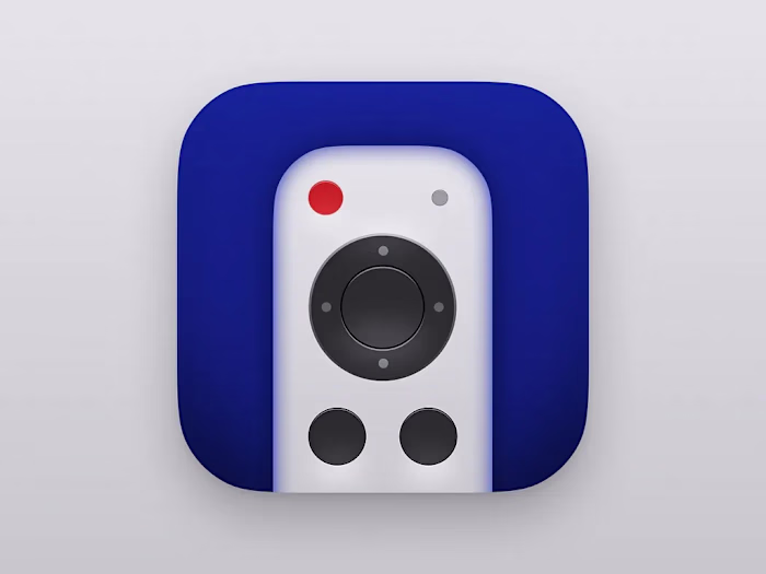 Samsung TV Remote App Icon Design