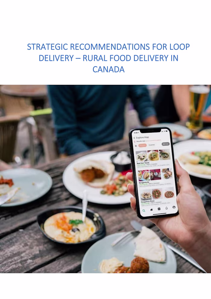 Market Analysis & Strategic Entry Plan for Rural Food Delivery