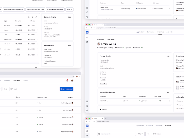 MANTL Bank Account Opening 