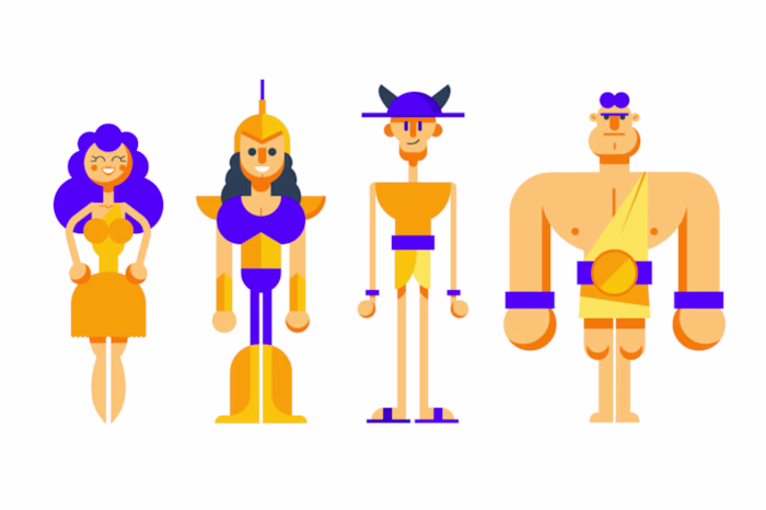 Greek Mythology Characters - Illustrations & Animations