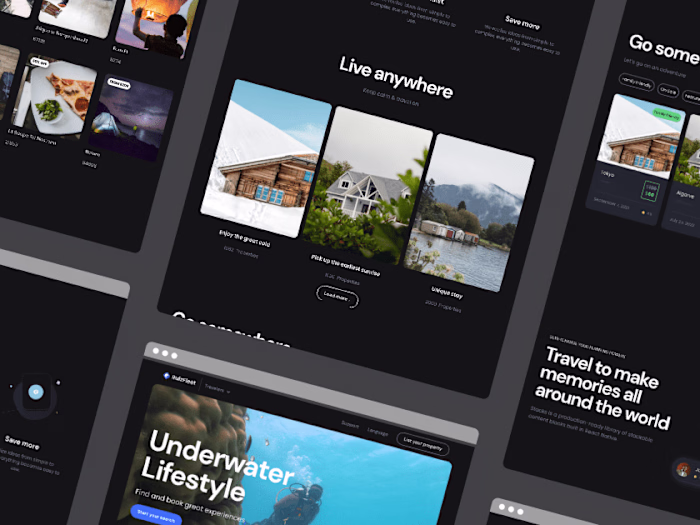 Under Water Exploration Website