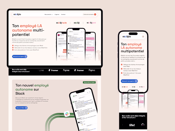 Miakito | Artistic Direction, Website design & Management 