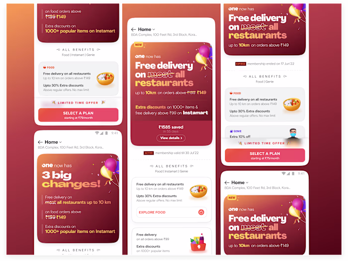 Swiggy One Membership