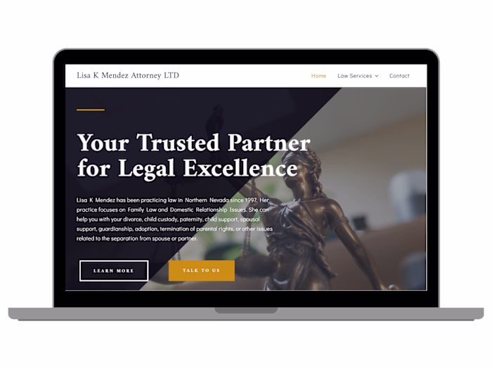 WIX Website- Legal Website