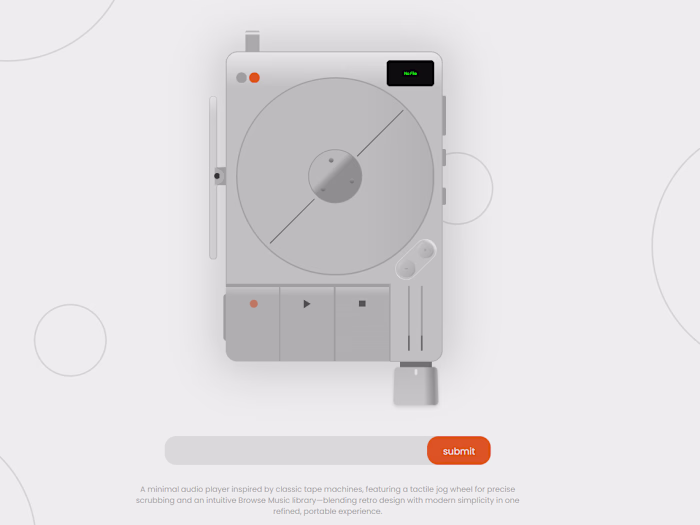 Introducing a Portable Mini DJ