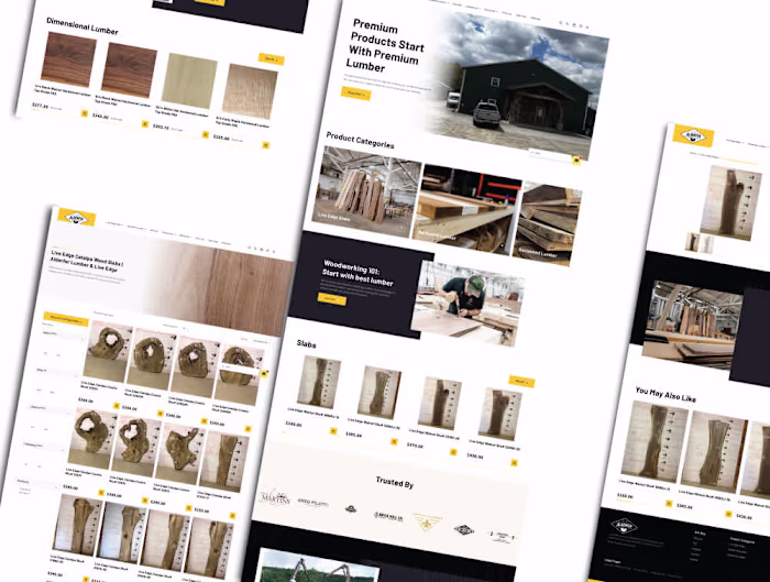 Custom Shopify Development - Alderfer Lumber