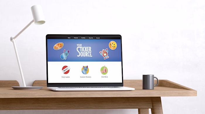 Your Sticker Source: A Web Design Case Study