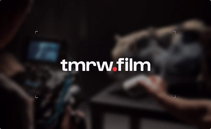 TMRW Film | Visual identity and website