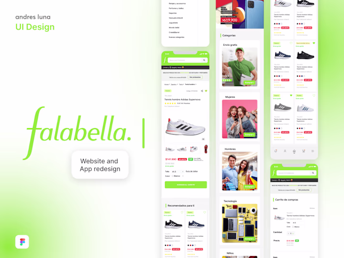 Falabella App and Website Redesign :: Behance