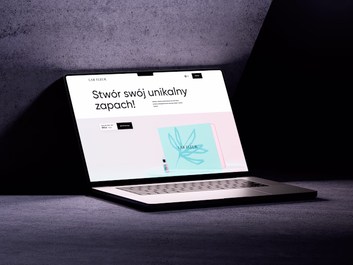 LabFleur Website | UX/UI & Development