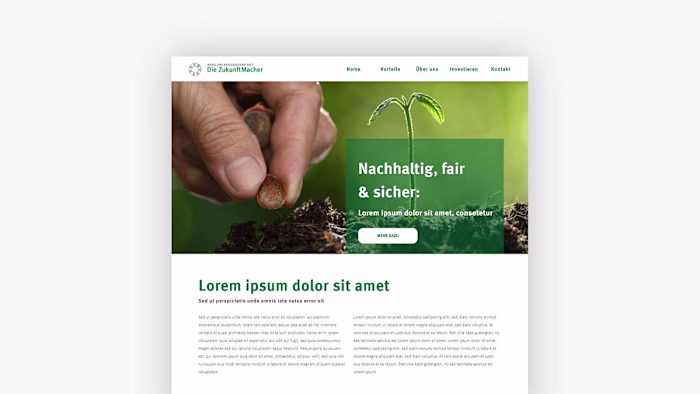 Brand and Webdesign that speaks to 2 different target groups