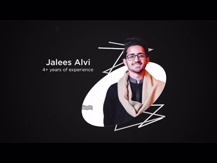Showreel - Jalees Alvi