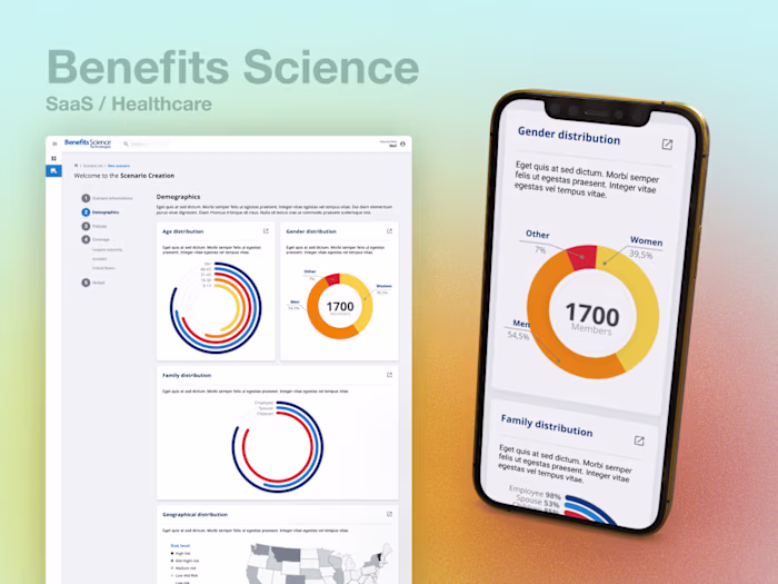 Benefits Science | Healthcare SaaS Design