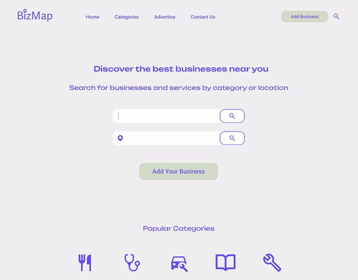 Find Business Website :: Behance