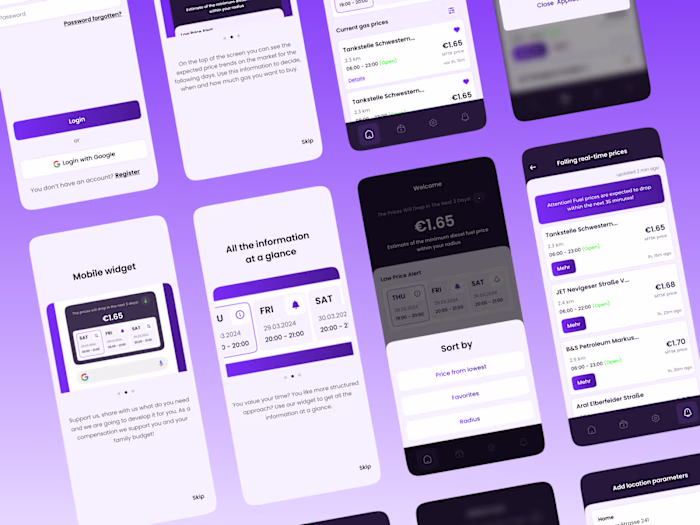 Sprit Scout - Mobile App