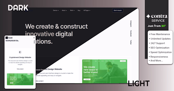 Web Development Just From 80$