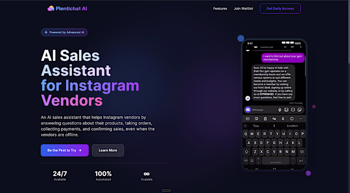 AI AI-powered platform for creating AI chatbots on instagram