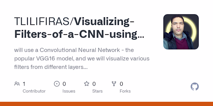 Visualizing Filters of a CNN using TensorFlow