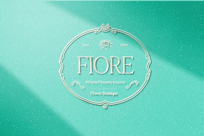 FIORE - Brand Identity Design  - Luxury Flower Boutique  