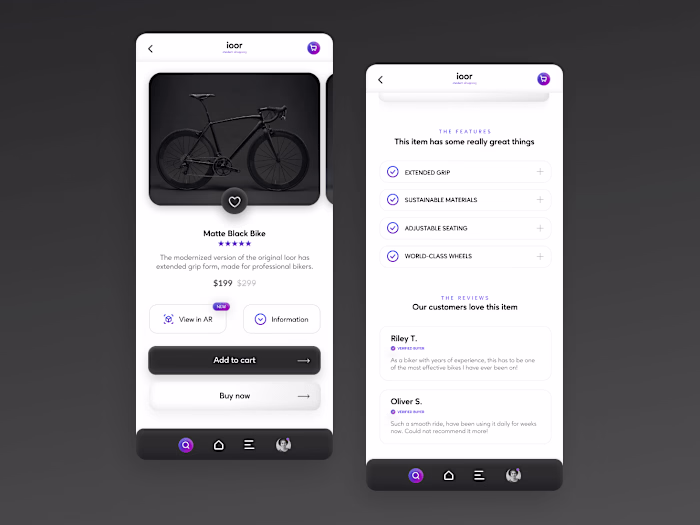 🌠 Modernized Product Page