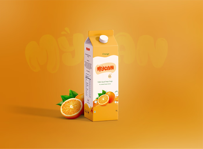 Rebranding for logo and packaging for Mycan Juices