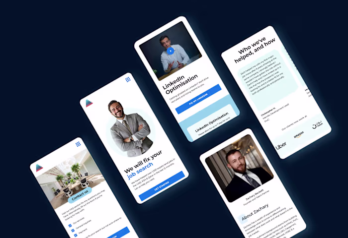  Client work: Professional Pyramid Website (V1)