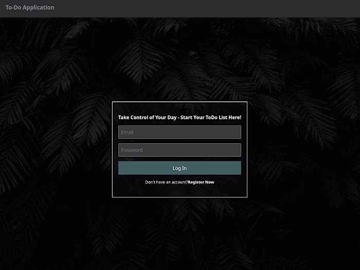 Fullstack Todo Application