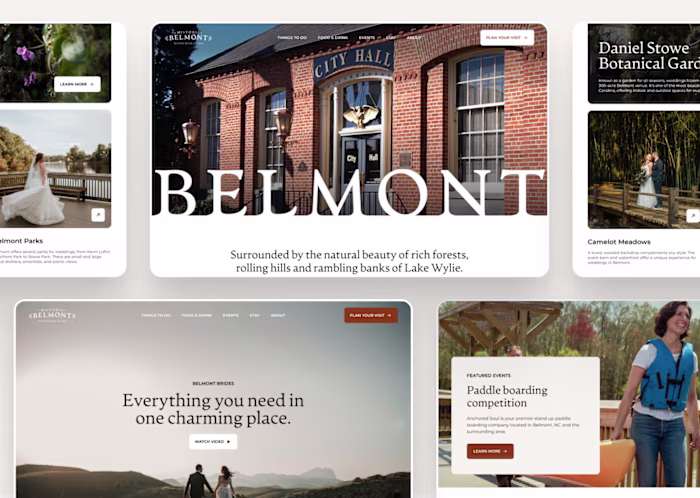 Historicy Belmont City Website Development