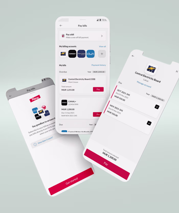 Enhancing bill payment through intuitive Product design