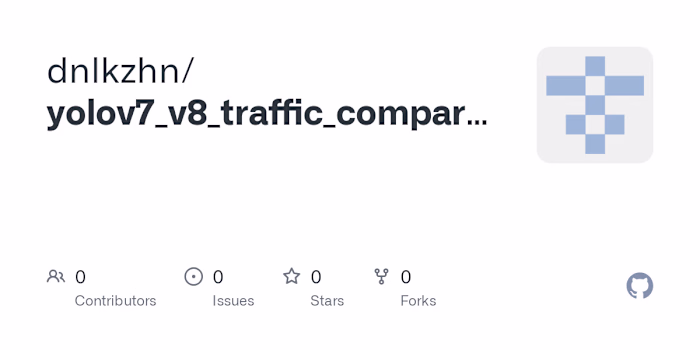 YOLOv7 and YOLOv8 traffic related data comparison