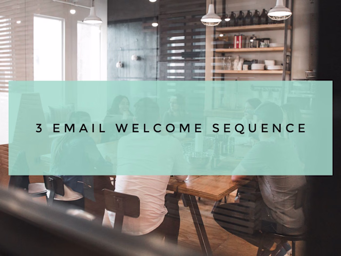 💌3 Email Welcome Sequence for HR App