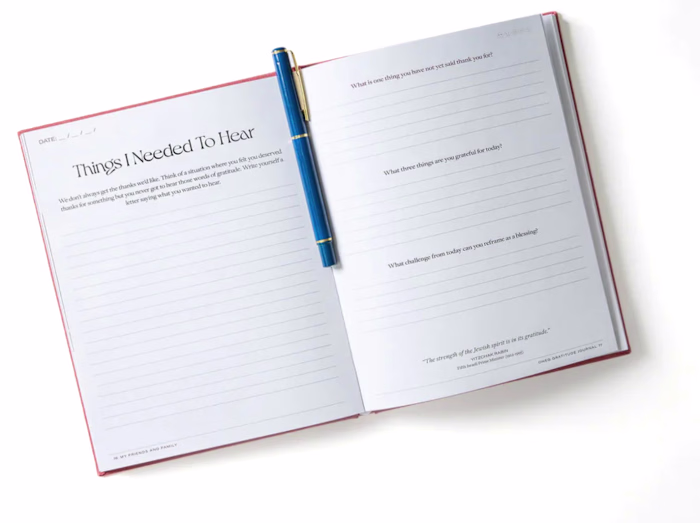 Oneg Home Gratitude Journal