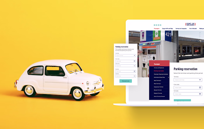 Modernize parking reservation concept