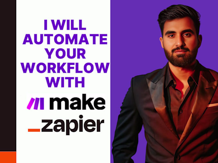 I will be your zapier workflow automation and integration expert