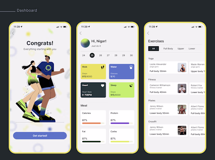 MyMove - Fitness & Healthcare app