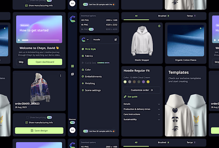 Cheyn - WebApp Design