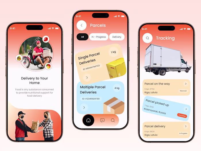 Parcel Delivery Mobile App