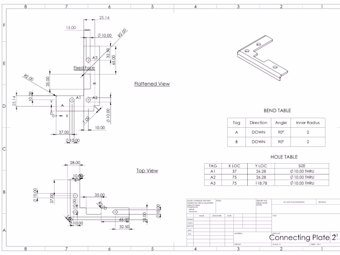 Cost-Effective Sheet Metal Frame Design for Lift System