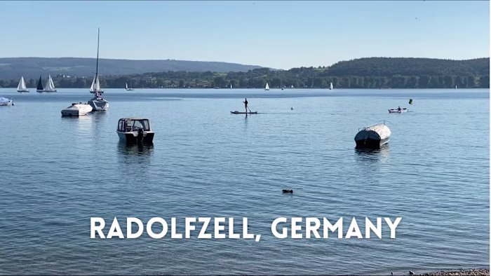 A tour around Radolfzell, Germany - YouTube