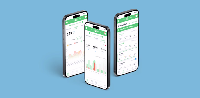 Eat to Perform Fitness App Redesign