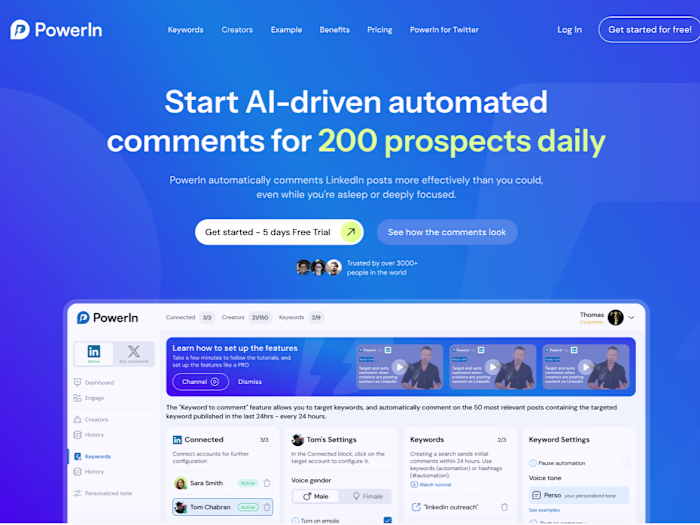 PowerIn SaaS Platform | UI UX Design | Web Design | Figma